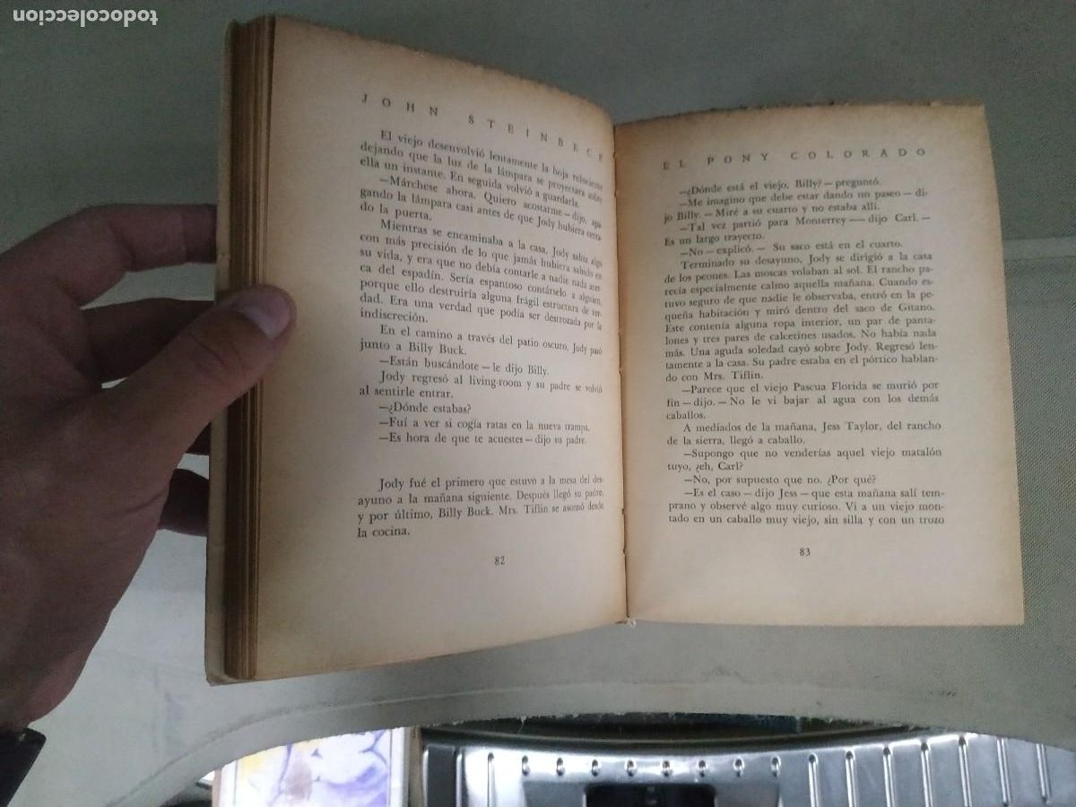 Libros de segunda mano: El pony colorado - John Steinbeck - Foto 5