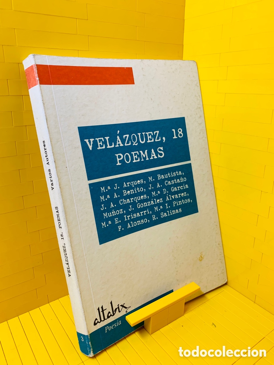 Libros de segunda mano: VEL&Aacute;ZQUEZ , 18 POEMAS &middot;&middot;&middot;&middot;&middot; VARIOS AUTORES
