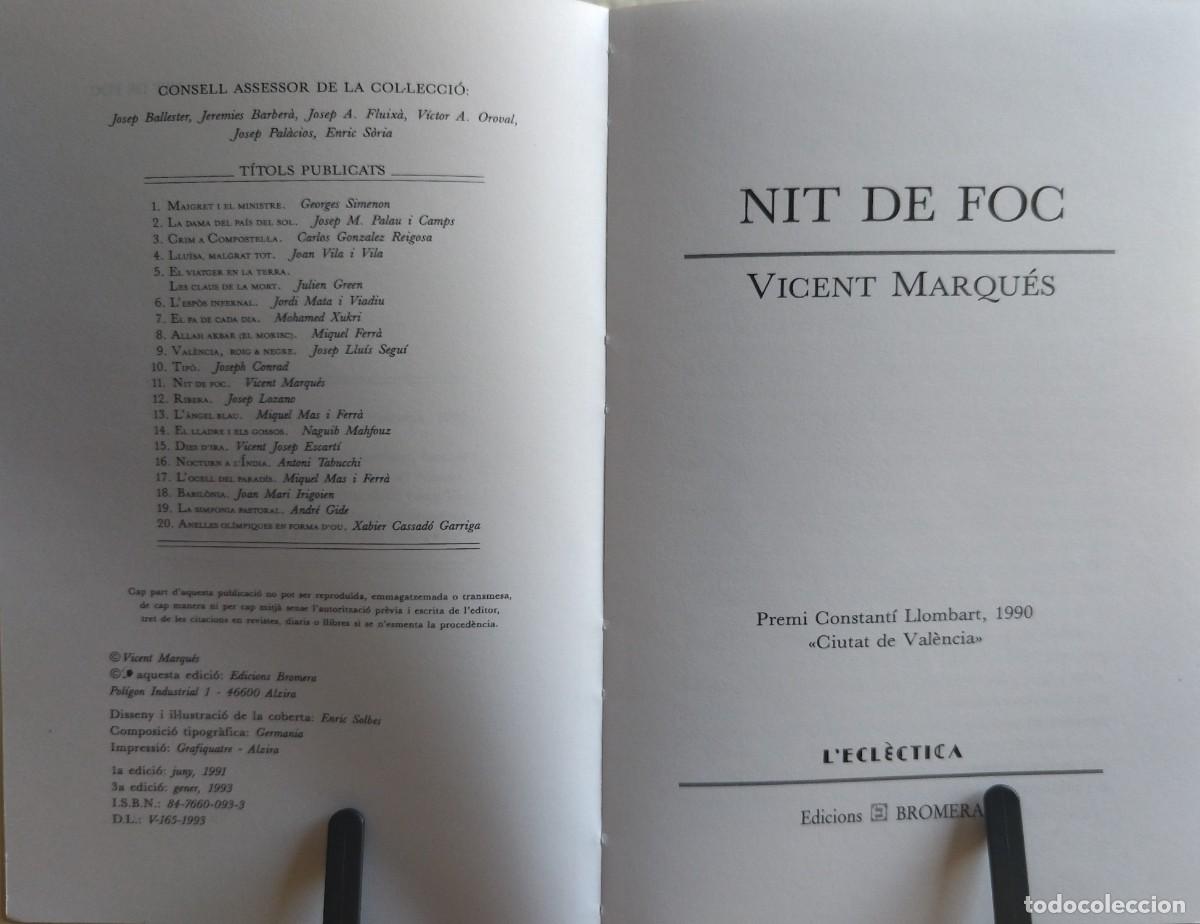 Libros de segunda mano: NIT DE FOC - Foto 2