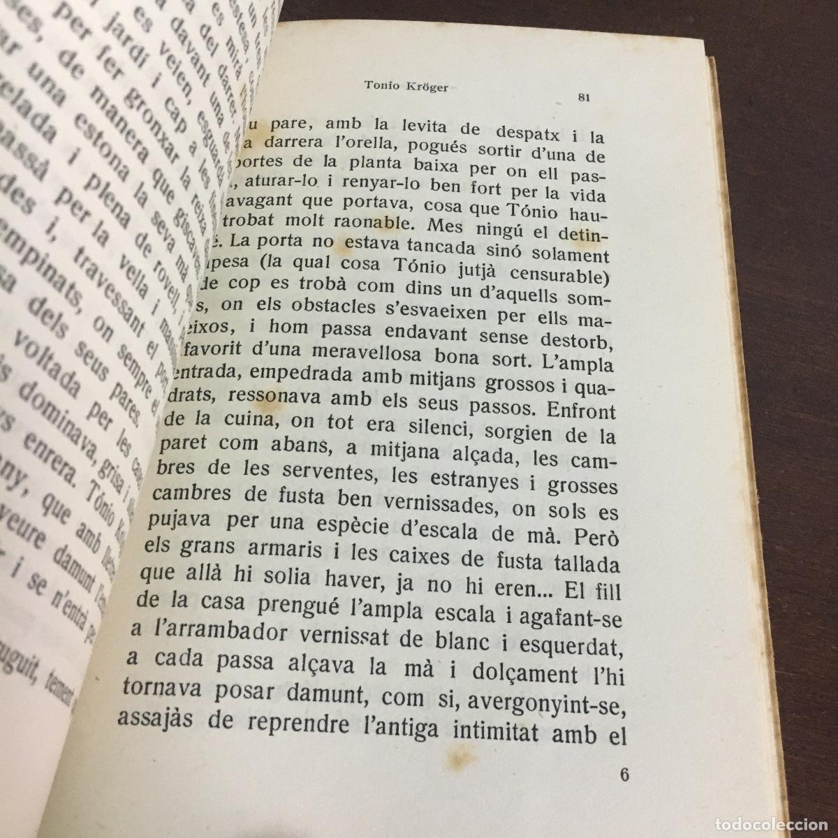 Libros de segunda mano: TONIO KR&Ouml;GER - Thomas Mann REF: 1636 - Foto 3