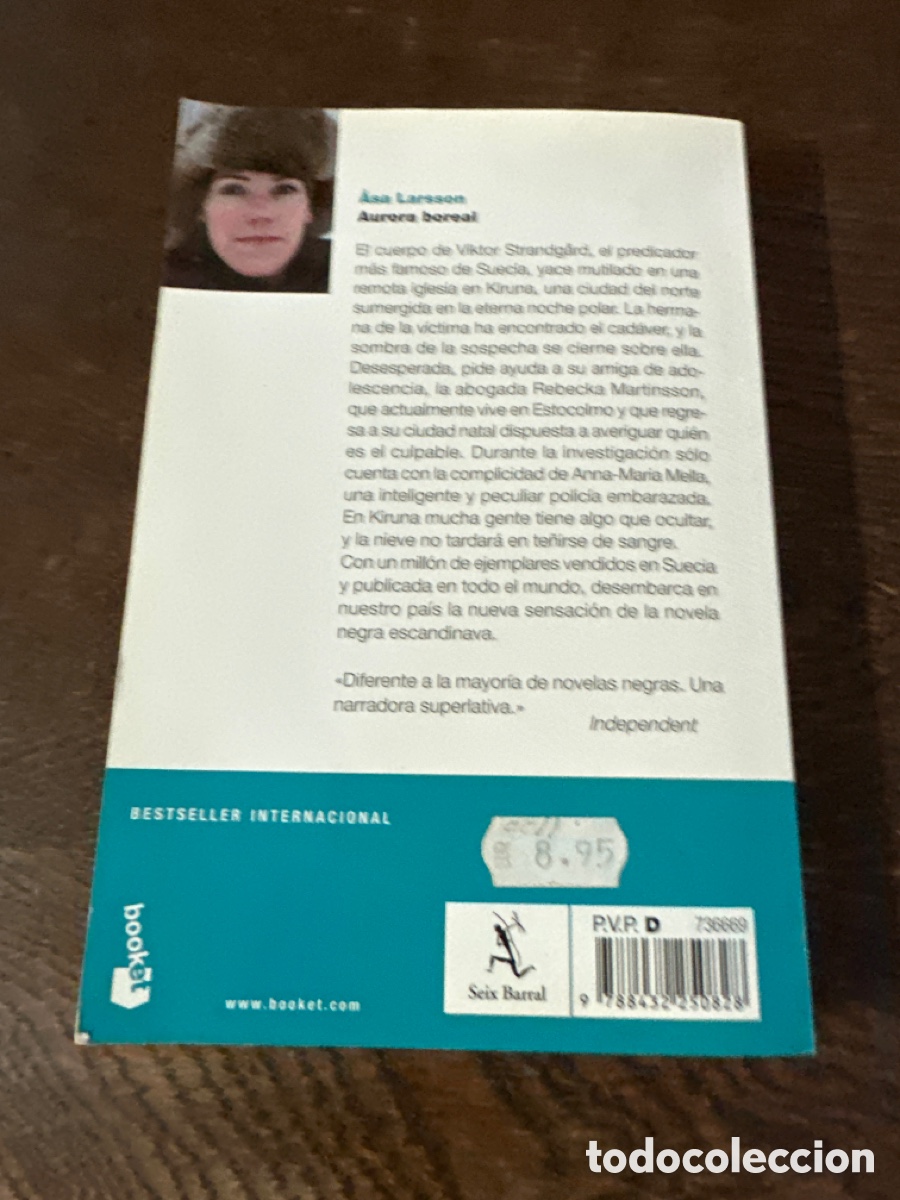Libros de segunda mano: ASA LARSSON - AURORA BOREAL - Foto 6