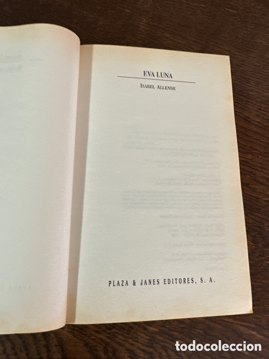 Libros de segunda mano: EVA LUNA - ISABEL ALLENDE - Foto 2