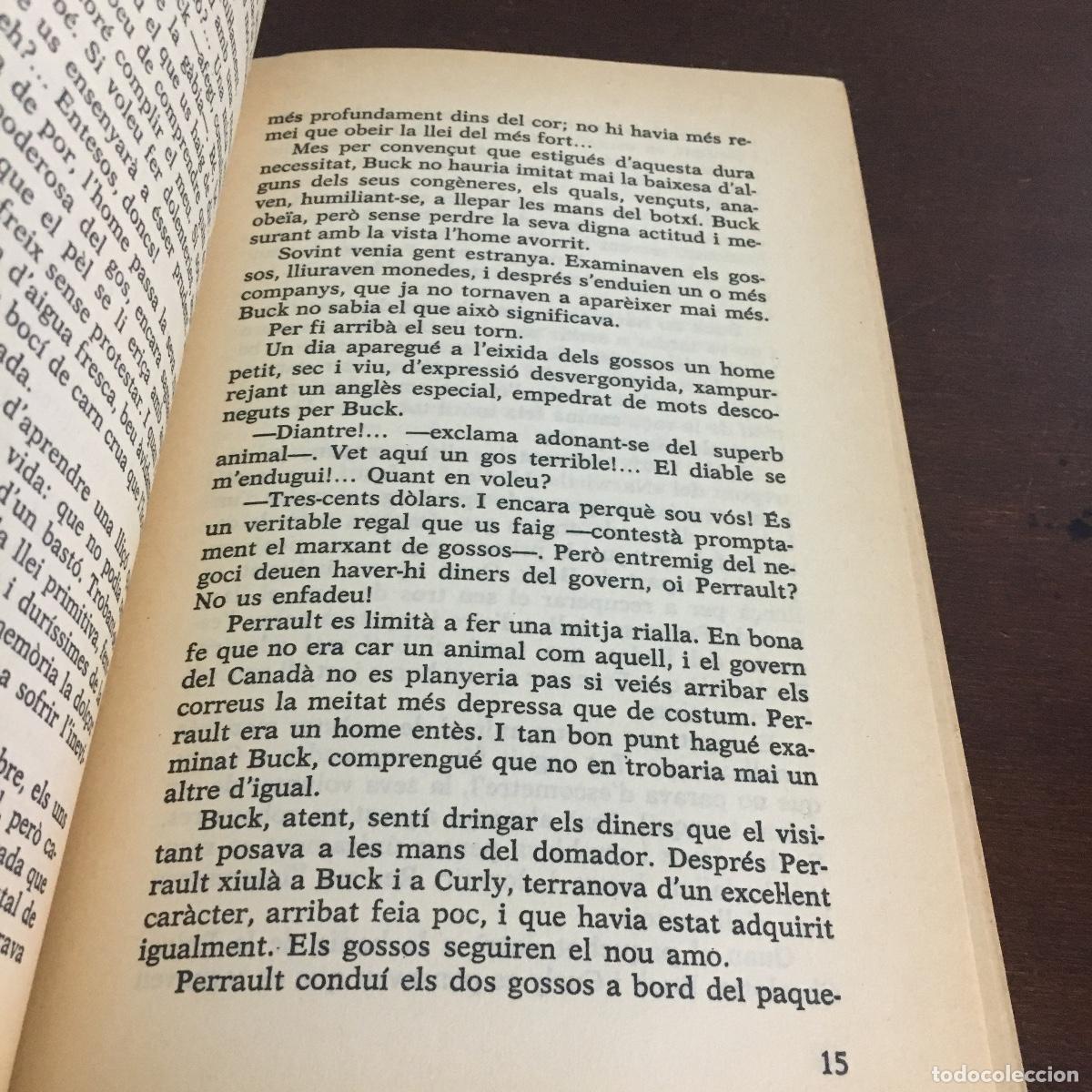 Libros de segunda mano: LA CRIADA DEL BOSC - JACK LONDON REF: 1702 - Foto 2