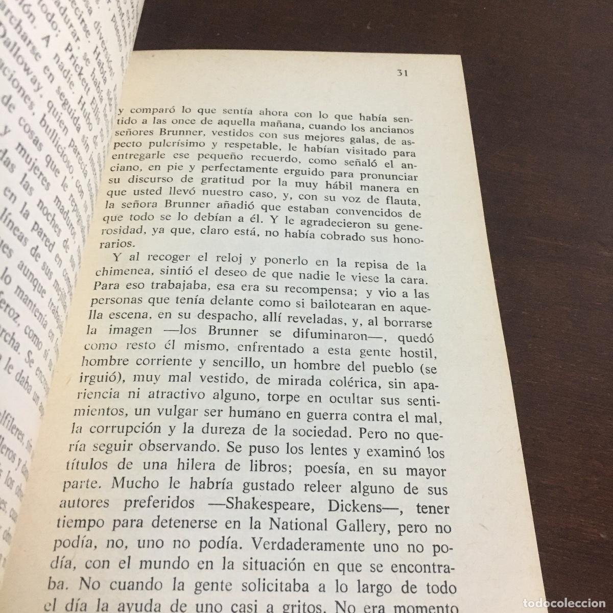 Libros de segunda mano: La se&ntilde;ora Dalloway. - Woolf, Virginia. REF: 1727 - Foto 3