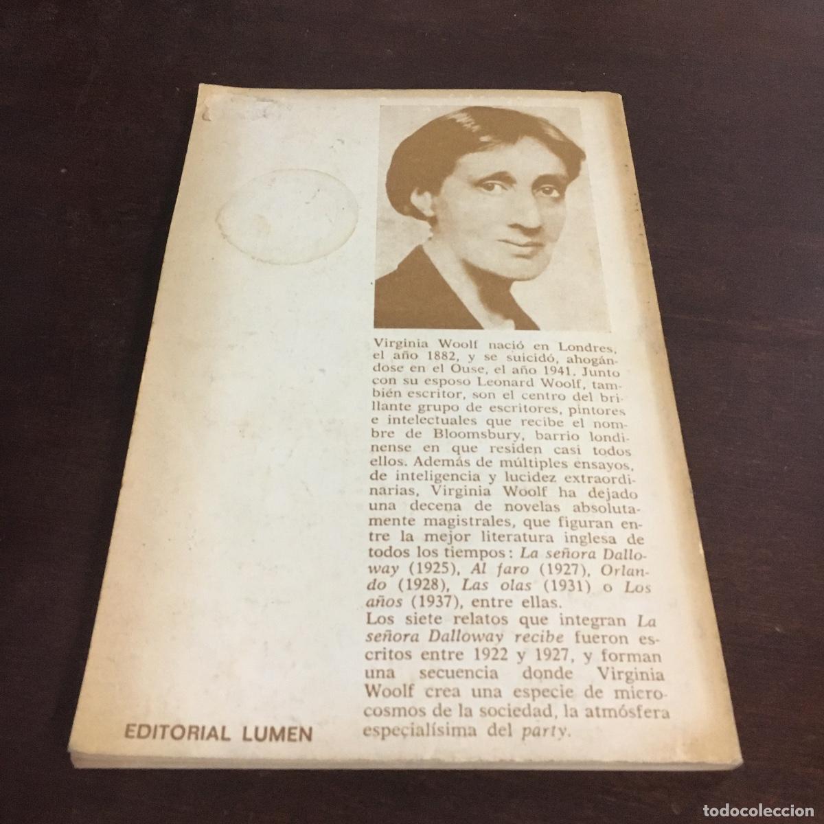 Libros de segunda mano: La se&ntilde;ora Dalloway. - Woolf, Virginia. REF: 1727 - Foto 4