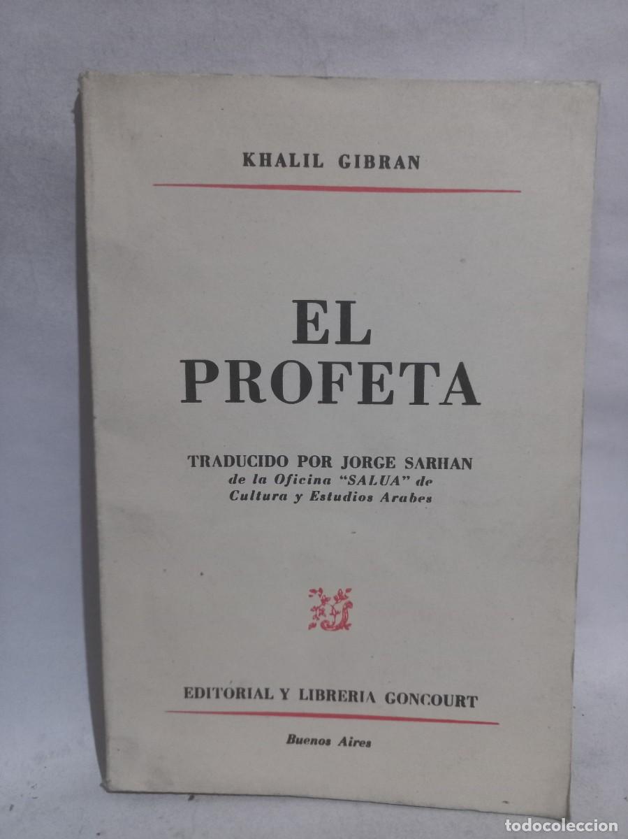 Libros de segunda mano: Khalil Gibran - El Profeta - 1977 - Foto 1
