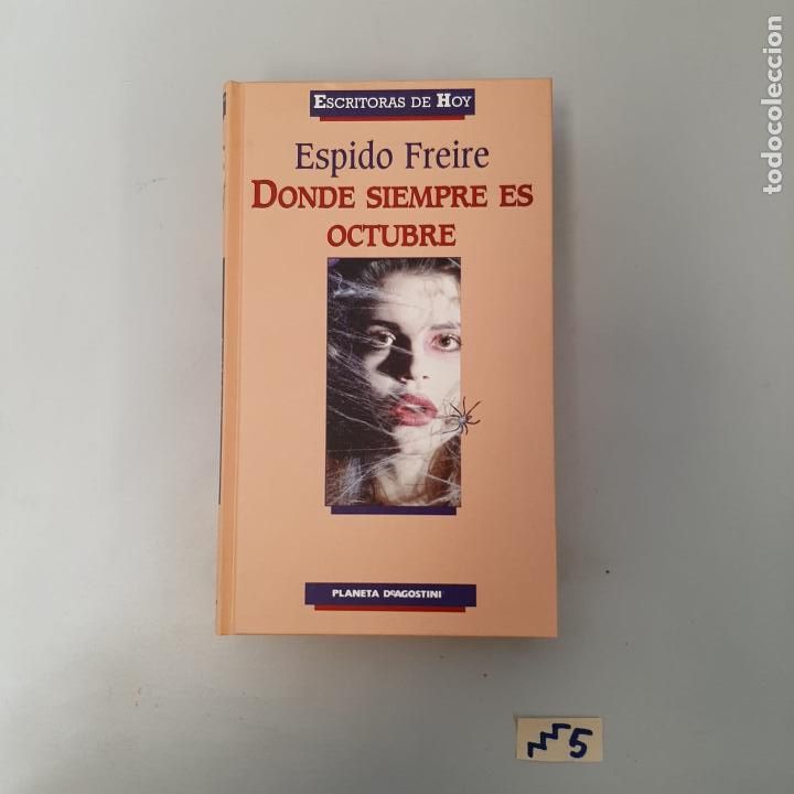 Libros de segunda mano: D&oacute;nde siempre es octubre - Foto 1
