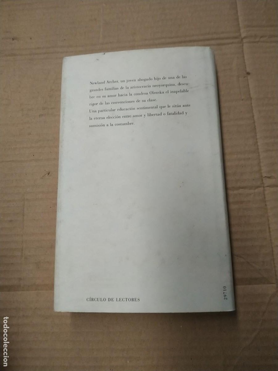 Libros de segunda mano: La edad de la inocencia - Edith Wharton - Foto 2