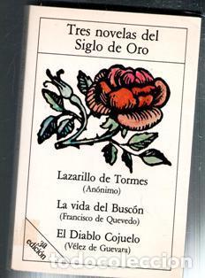 Libros de segunda mano: Tres novelas del siglo de Oro. - Foto 1