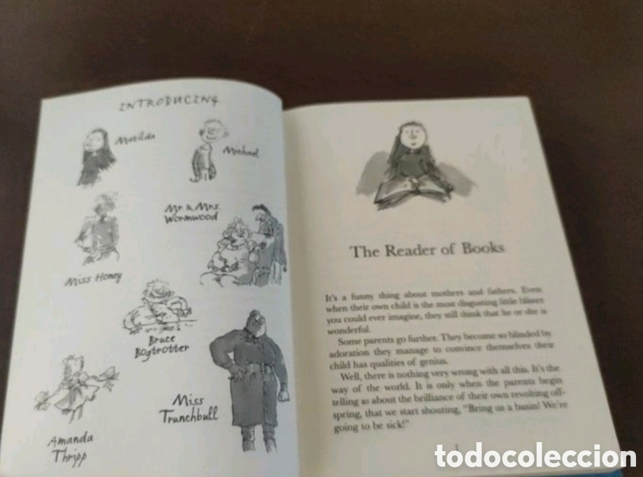 Libros de segunda mano: MATILDA - Roald Dahl. En ingl&eacute;s - Foto 4