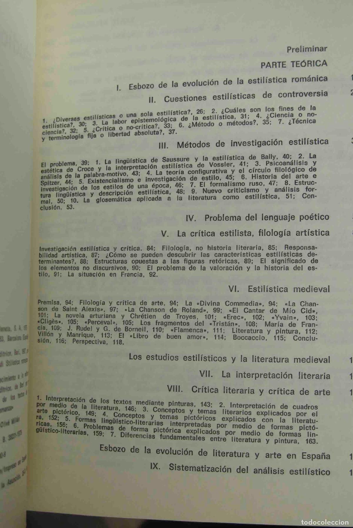 Libros de segunda mano: Estudios de estil&iacute;stica. Hatzfeld - Foto 2