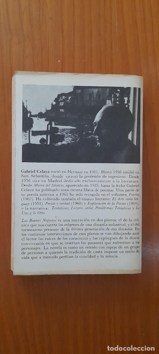 Libros de segunda mano: Celaya, Gabriel. Los buenos negocios - Foto 3