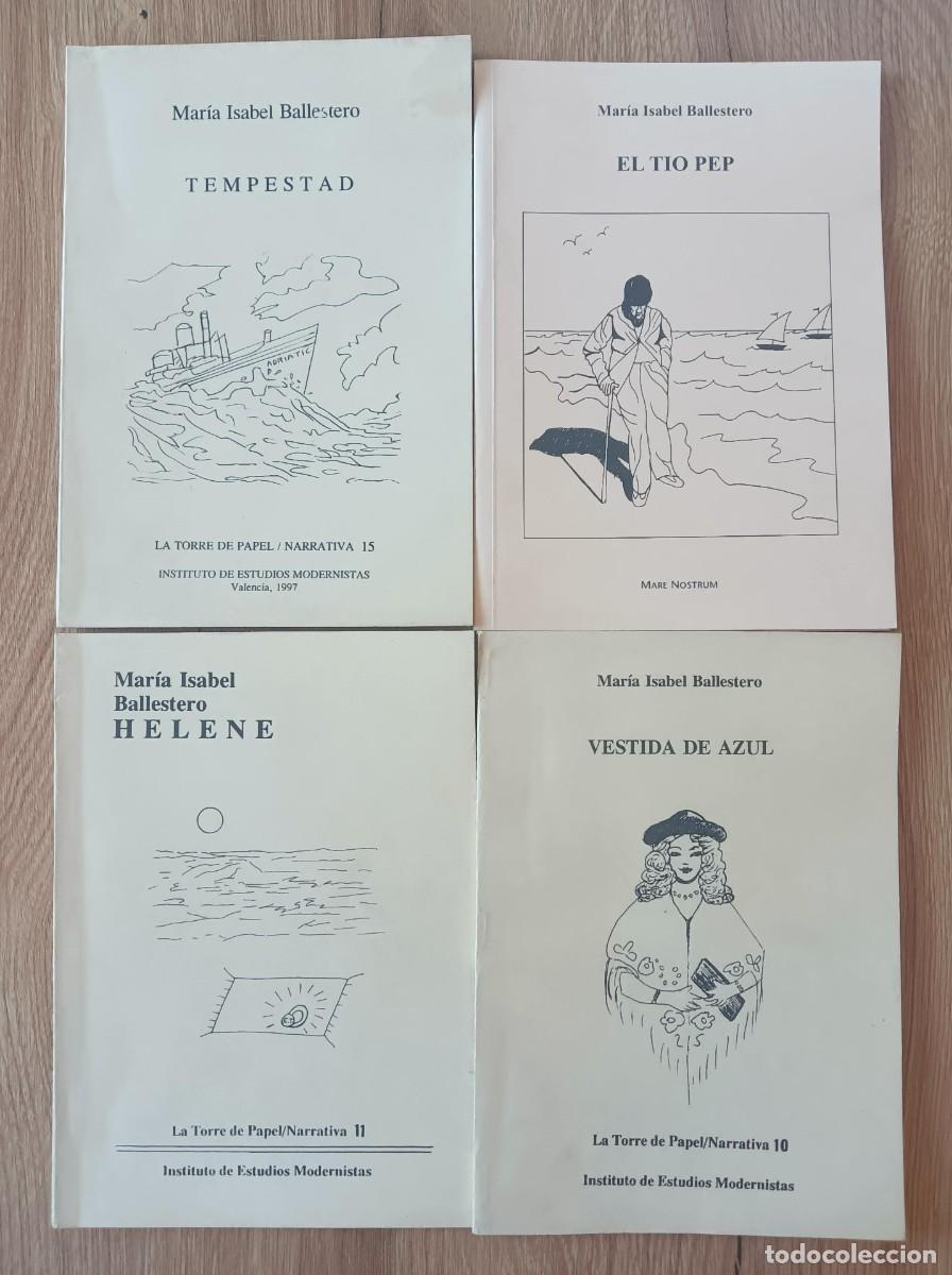 Libros de segunda mano: Lote 4 libros Mar&iacute;a Isabel Ballestero - Foto 1