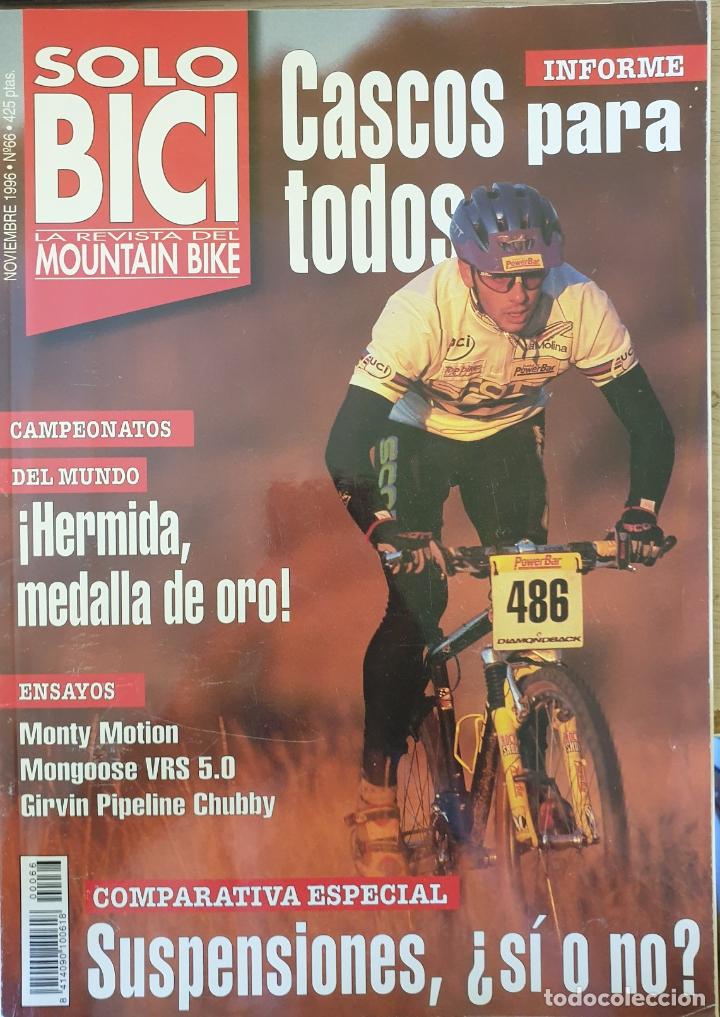Libri di seconda mano: SOLO BICI. LA REVISTA DEL MOUNTAIN BIKE. NOVIEMBRE 1996 N&ordm; 66. -
