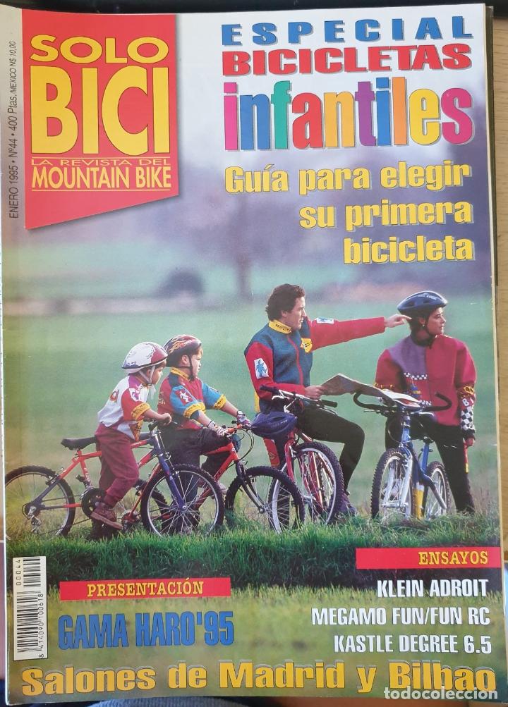 Libri di seconda mano: SOLO BICI. LA REVISTA DEL MOUNTAIN BIKE. ENERO 1995 N&ordm; 44. -