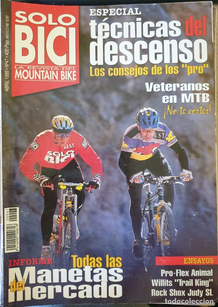 Libri di seconda mano: SOLO BICI. LA REVISTA DEL MOUNTAIN BIKE. ABRIL 1995 N&ordm; 47. -