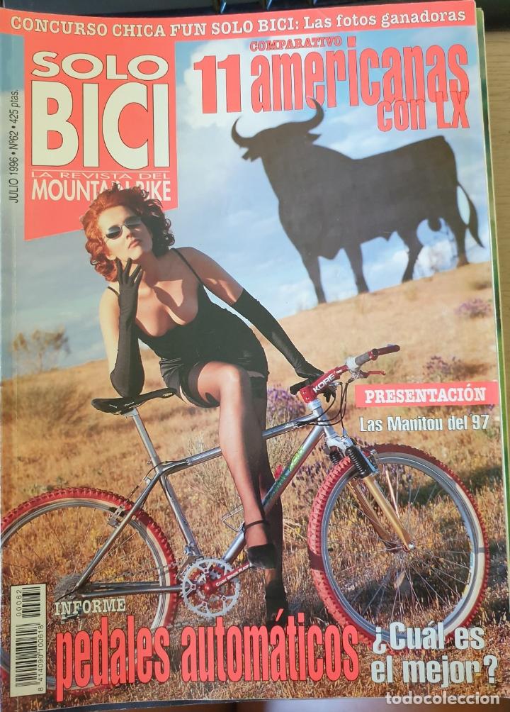 Libri di seconda mano: SOLO BICI. LA REVISTA DEL MOUNTAIN BIKE. JULIO 1996 N&ordm; 62. -