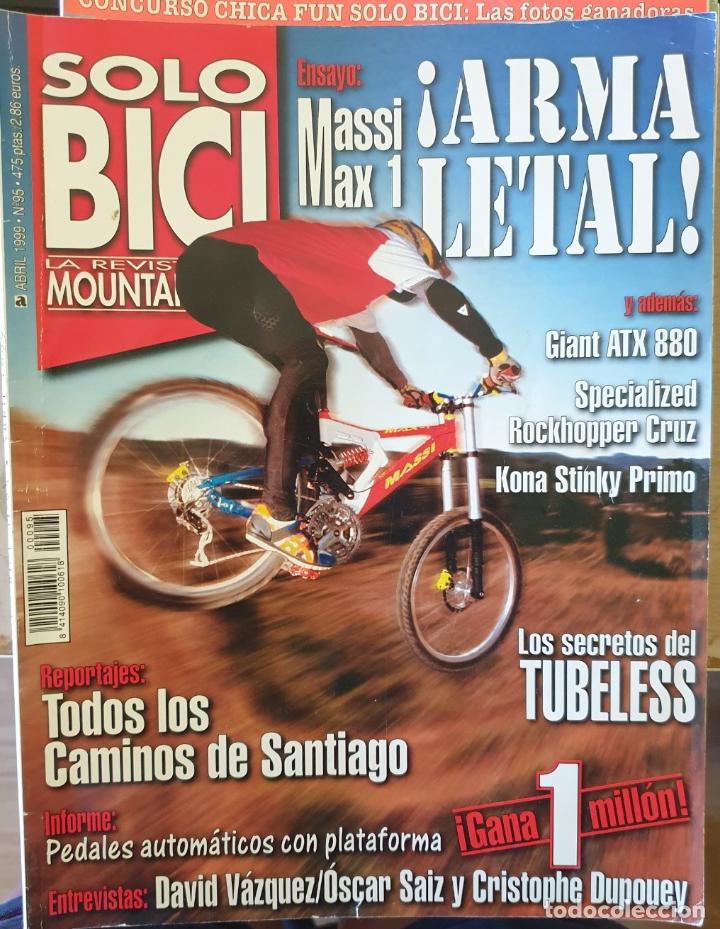Libri di seconda mano: SOLO BICI. LA REVISTA DEL MOUNTAIN BIKE. ABRIL 1995 N&ordm; 95. -
