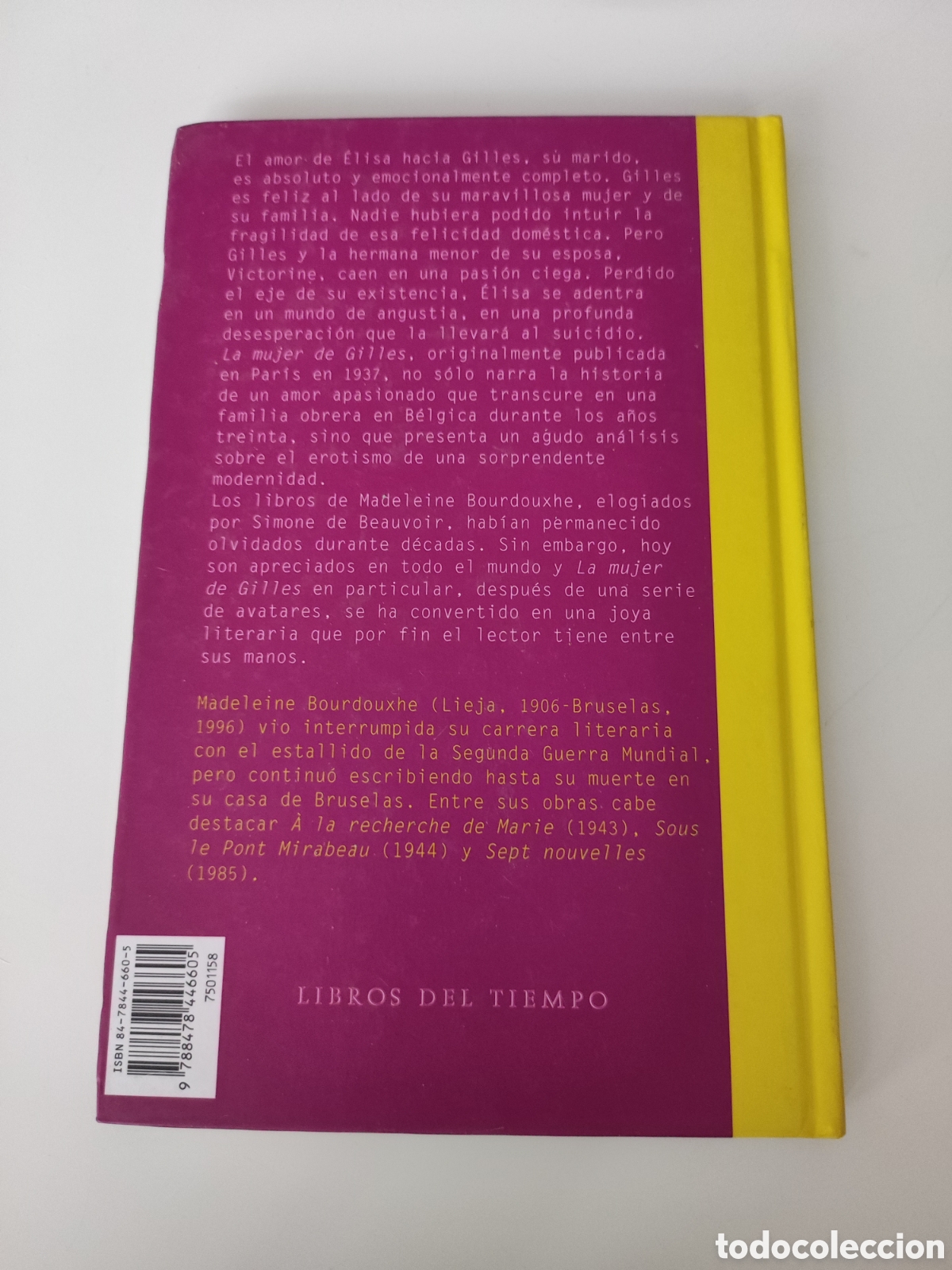 Libros de segunda mano: LA MUJER DE GILLES - Madeleine Bourdouxhe - Foto 2