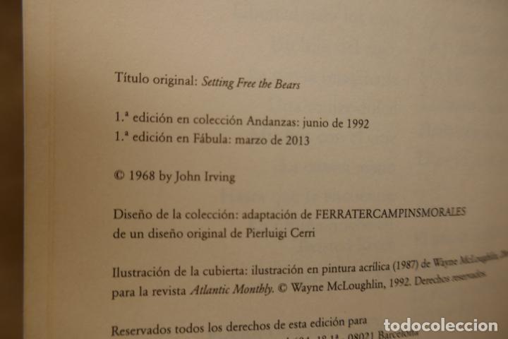 Libros de segunda mano: Libertad para los osos - Irving, John - Foto 6