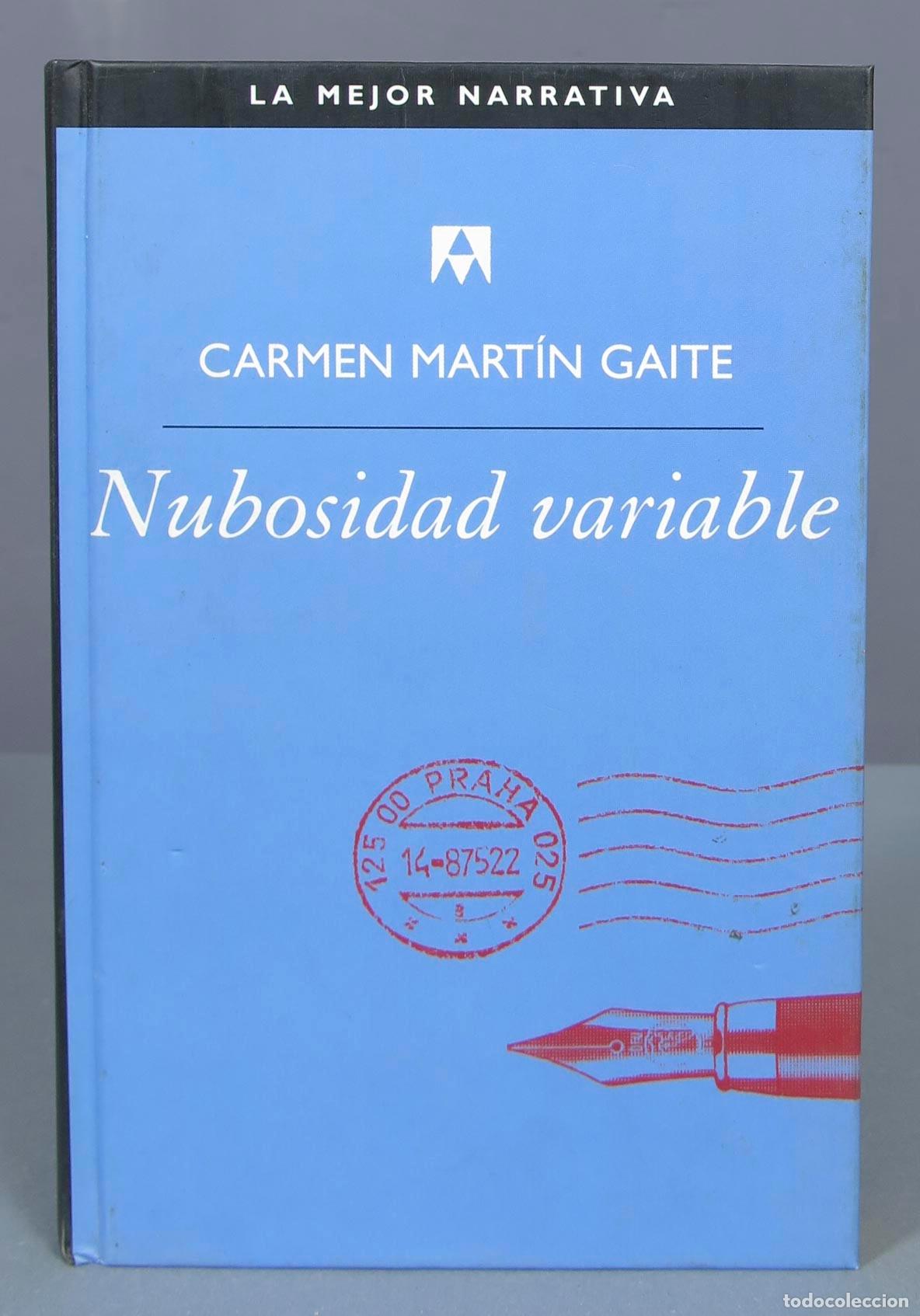 Libros de segunda mano: Nubosidad variable. Carmen Mart&iacute;n Gaite - Foto 1