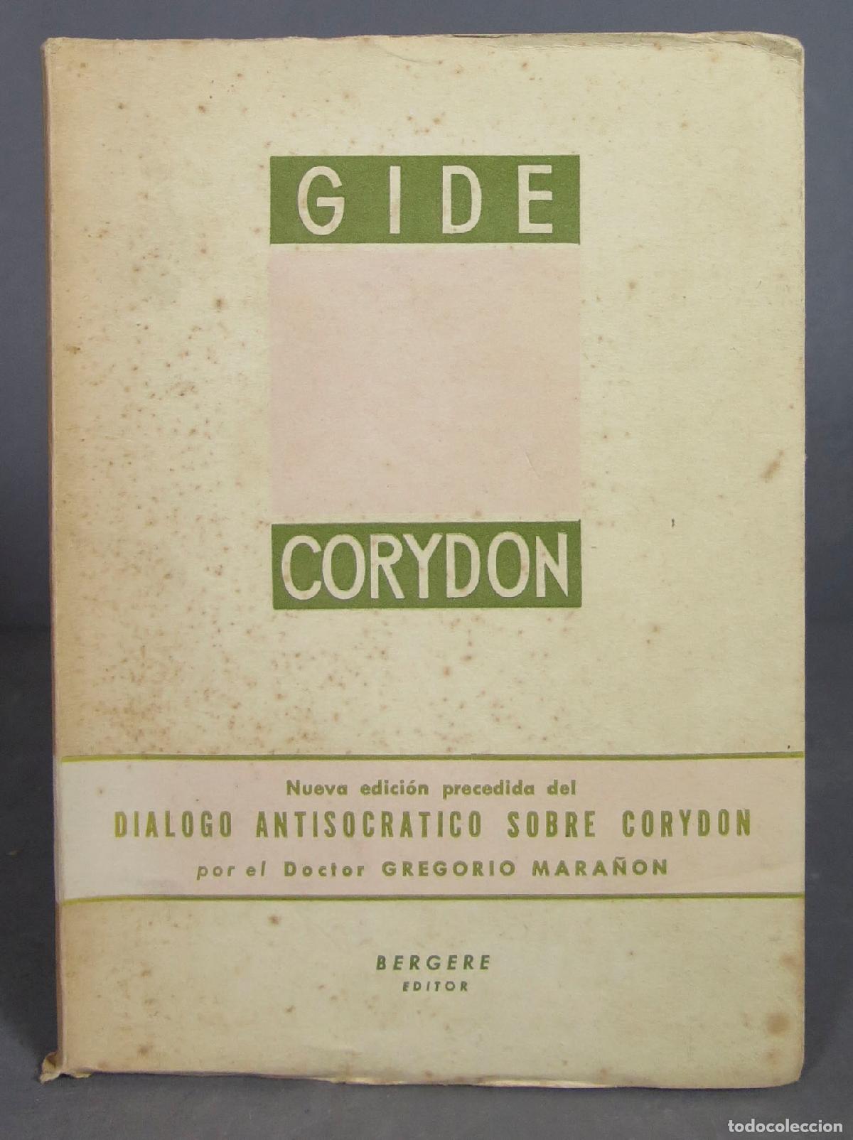 Libros de segunda mano: 1955. CORYDON. GIDE - Foto 1