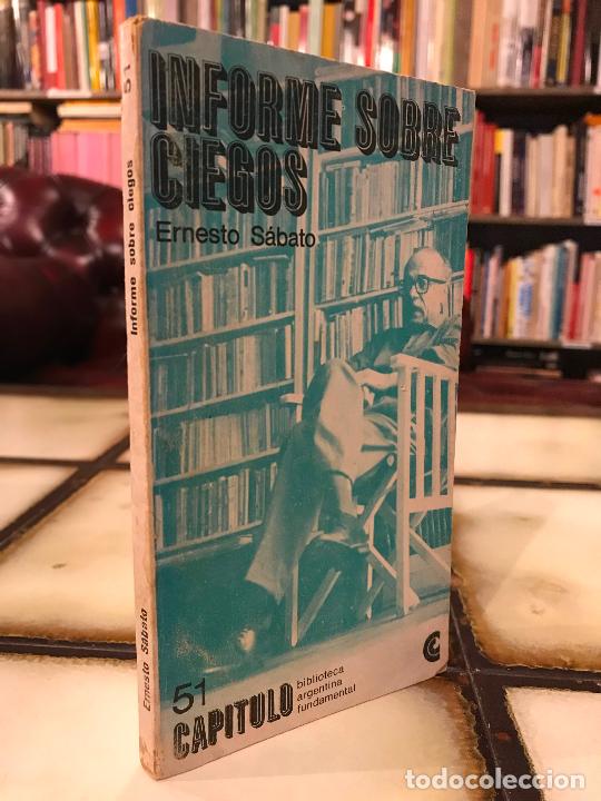 Libros de segunda mano: Informe sobre ciegos. Ernesto S&aacute;bato. - Foto 1