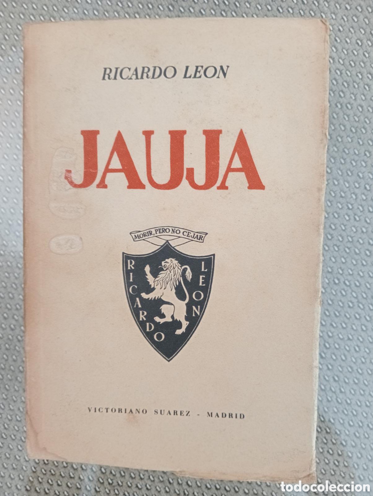 Libros de segunda mano: Jauja / Ricardo Le&oacute;n - Foto 1