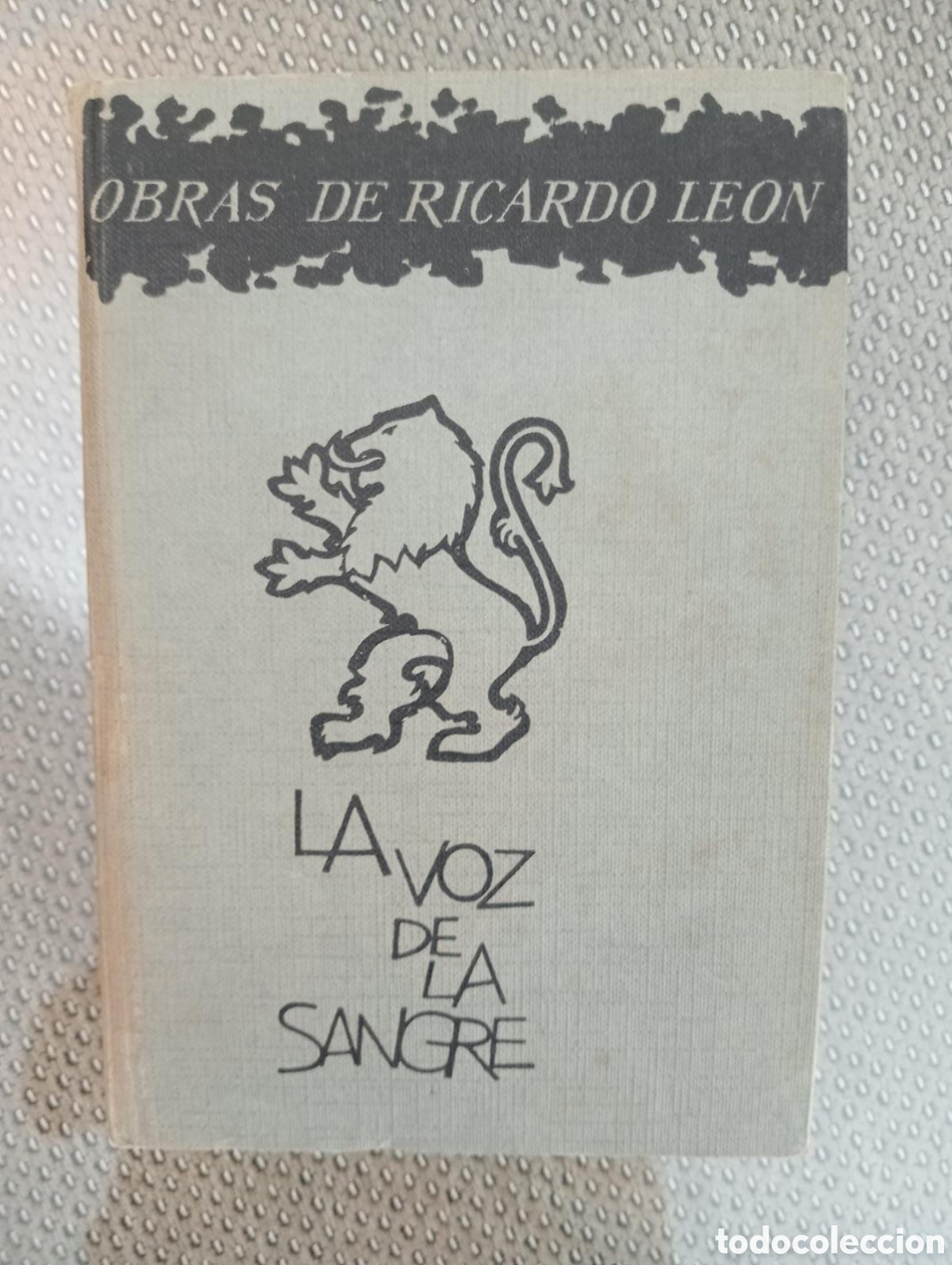 Libros de segunda mano: La voz de la sangre/ Ricardo LE&Oacute;N. - Foto 1