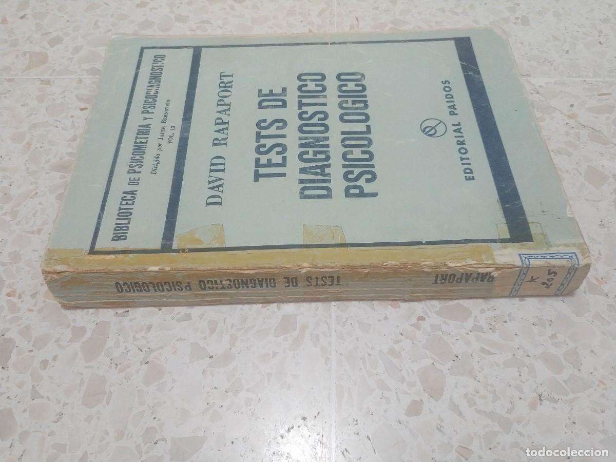 Libros de segunda mano: TEST DE DIAGNOSTICO PSICOLOGICO - Foto 2