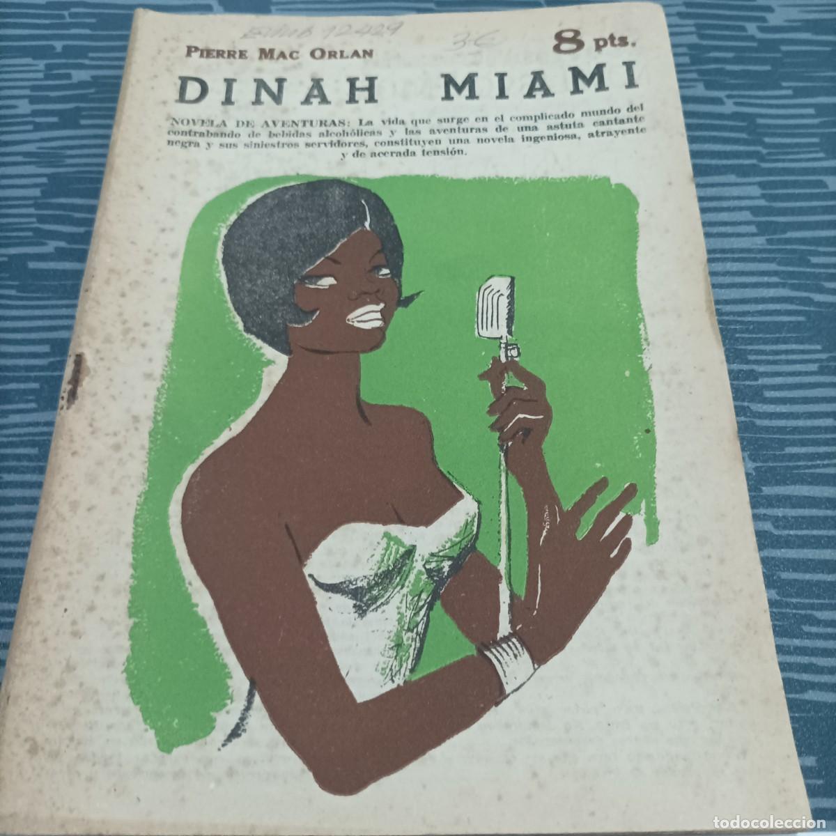 Gebrauchte B&uuml;cher: DINAH MIAMI,PIERRE MAC ORLAN,1962, 55 PAG.