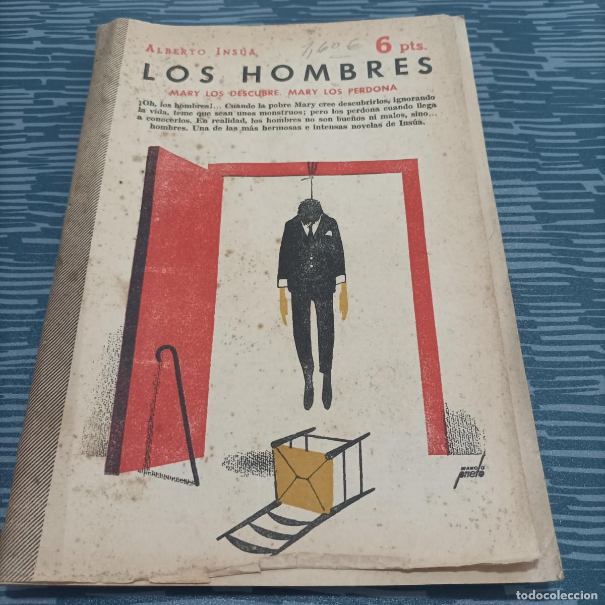 Gebrauchte B&uuml;cher: LOS HOMBRES, ALBERTO INSUA,1956,110 P&Aacute;GINAS.