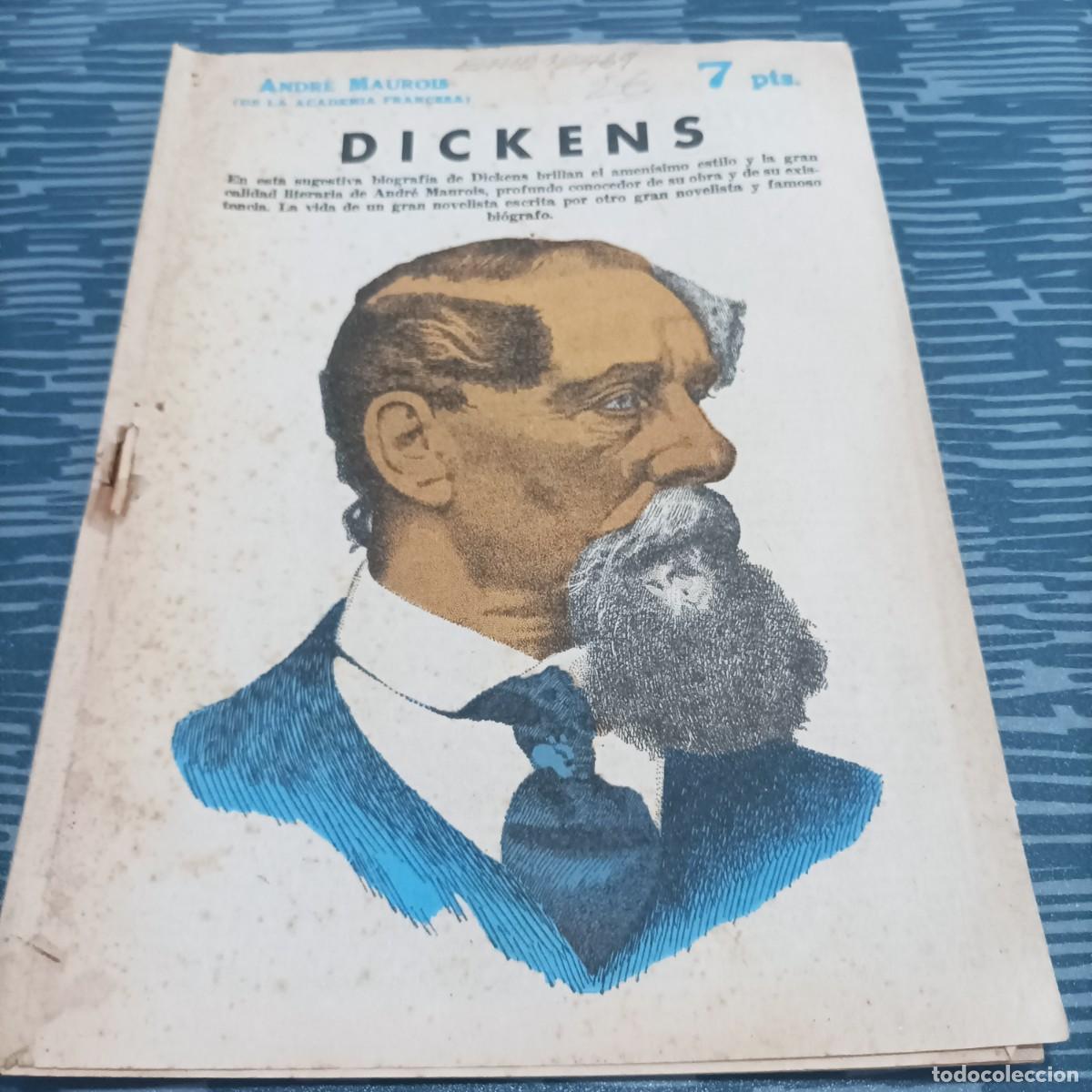Gebrauchte B&uuml;cher: DICKENS,ANDRE MAUROIS,1955, 37 P&Aacute;GINAS.