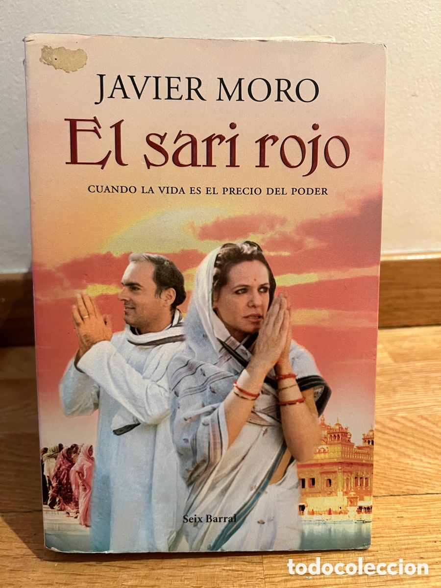 Libros de segunda mano: El sari rojo Javier Moro - Foto 1