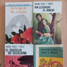 Libros de segunda mano: CUATRO LIBROS DE RAFAEL PÉREZ Y PÉREZ