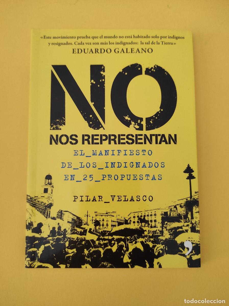 Libros de segunda mano: NO NOS REPRESENTAN - Pilar Velasco - Foto 1
