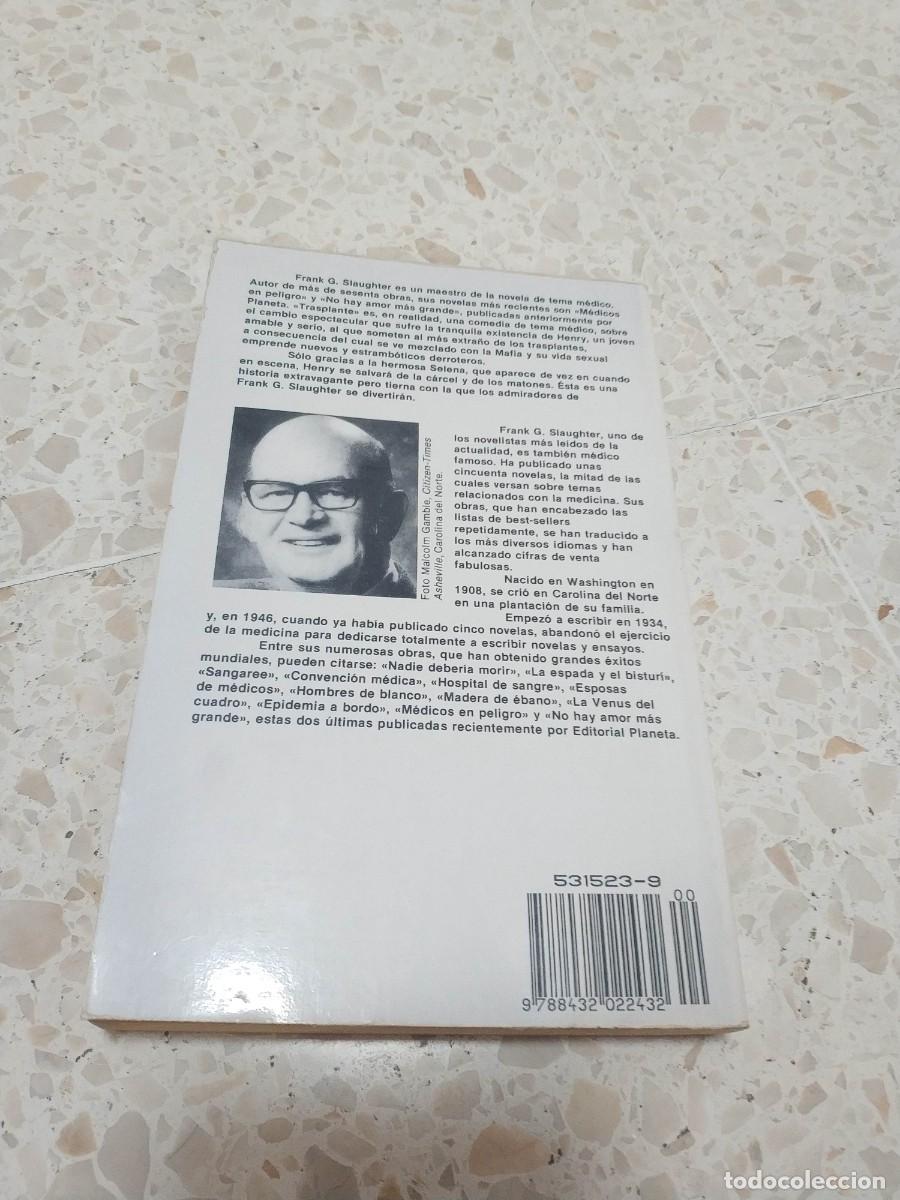 Libros de segunda mano: Transplante - Frank G. Slaughter - Foto 3