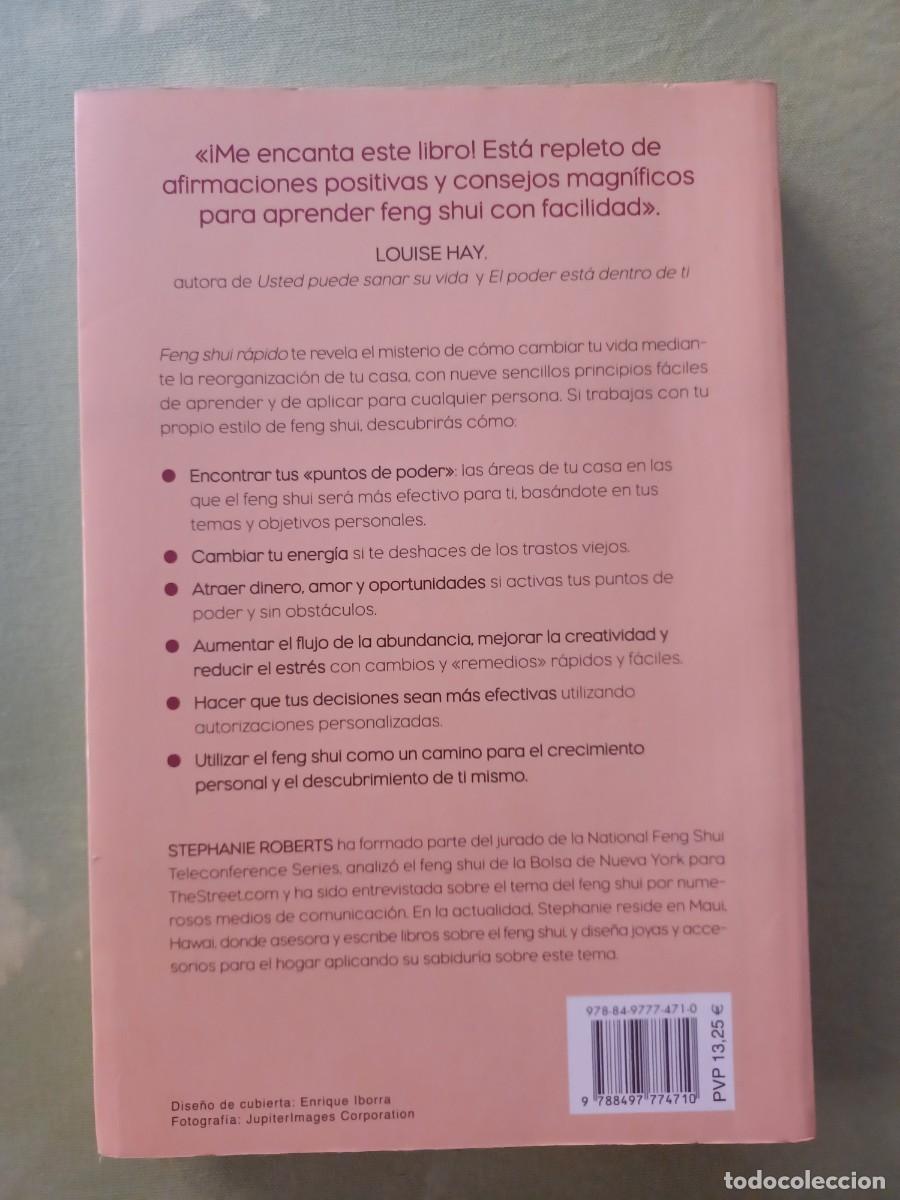 Libros de segunda mano: Feng Shui r&aacute;pido - ROBERTS, STEPHANIE. - Foto 2