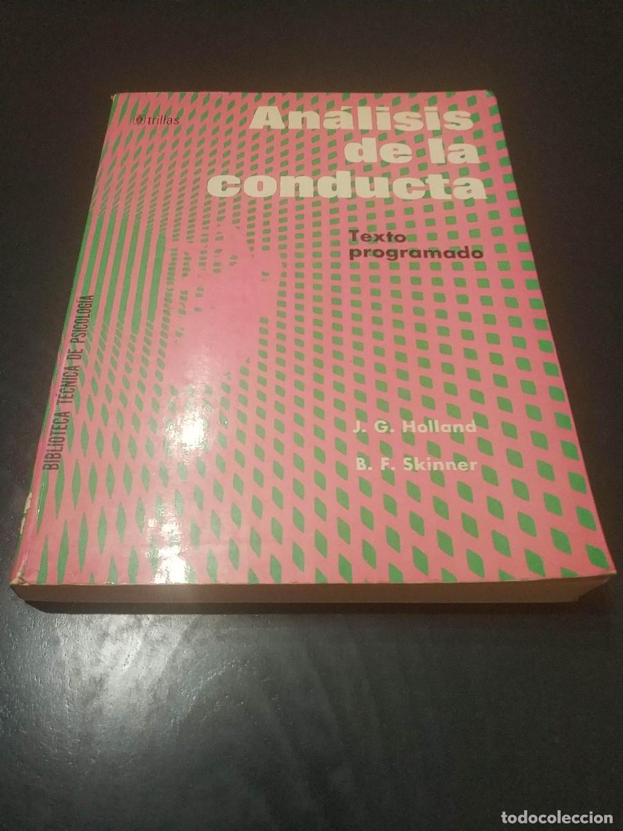 Libri di seconda mano: ANALISIS DE LA CONDUCTA. TEXTO PROGRAMADO