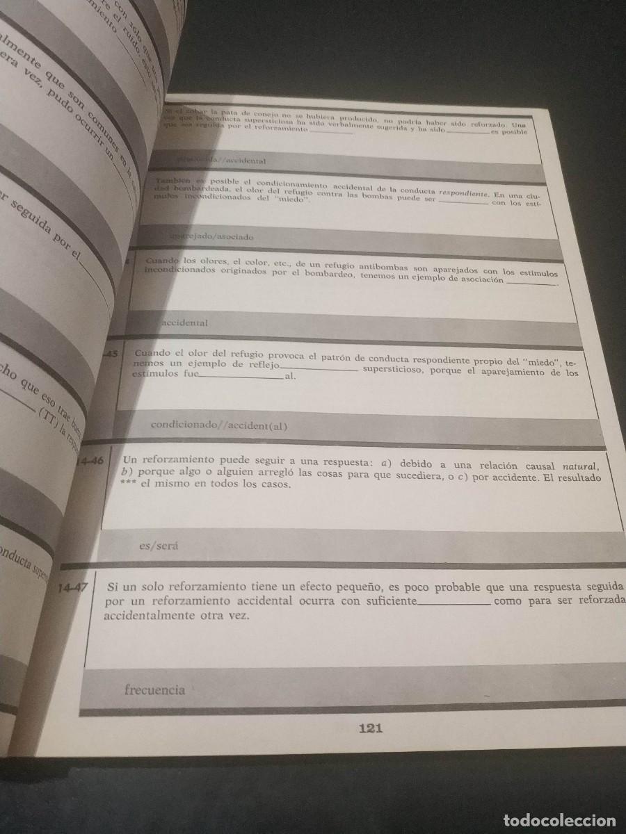 Libros de segunda mano: ANALISIS DE LA CONDUCTA. TEXTO PROGRAMADO - Foto 3