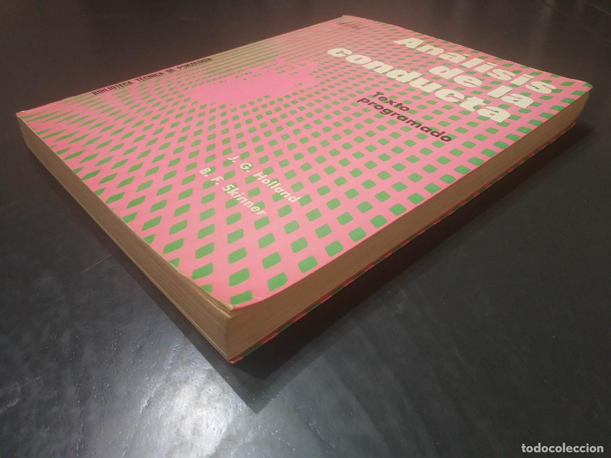Libros de segunda mano: ANALISIS DE LA CONDUCTA. TEXTO PROGRAMADO - Foto 4
