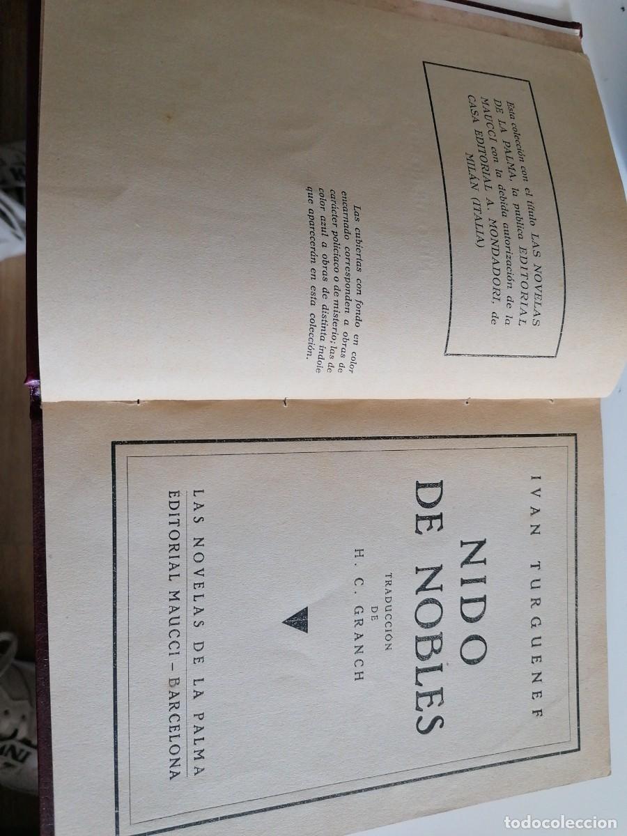 Libros de segunda mano: Nido de nobles - Foto 5