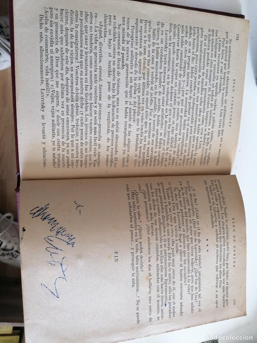 Libros de segunda mano: Nido de nobles - Foto 8