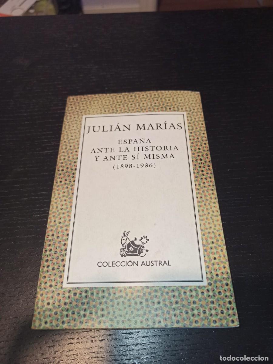 Libros de segunda mano: Libro Juli&aacute;n Mar&iacute;as - Foto 1