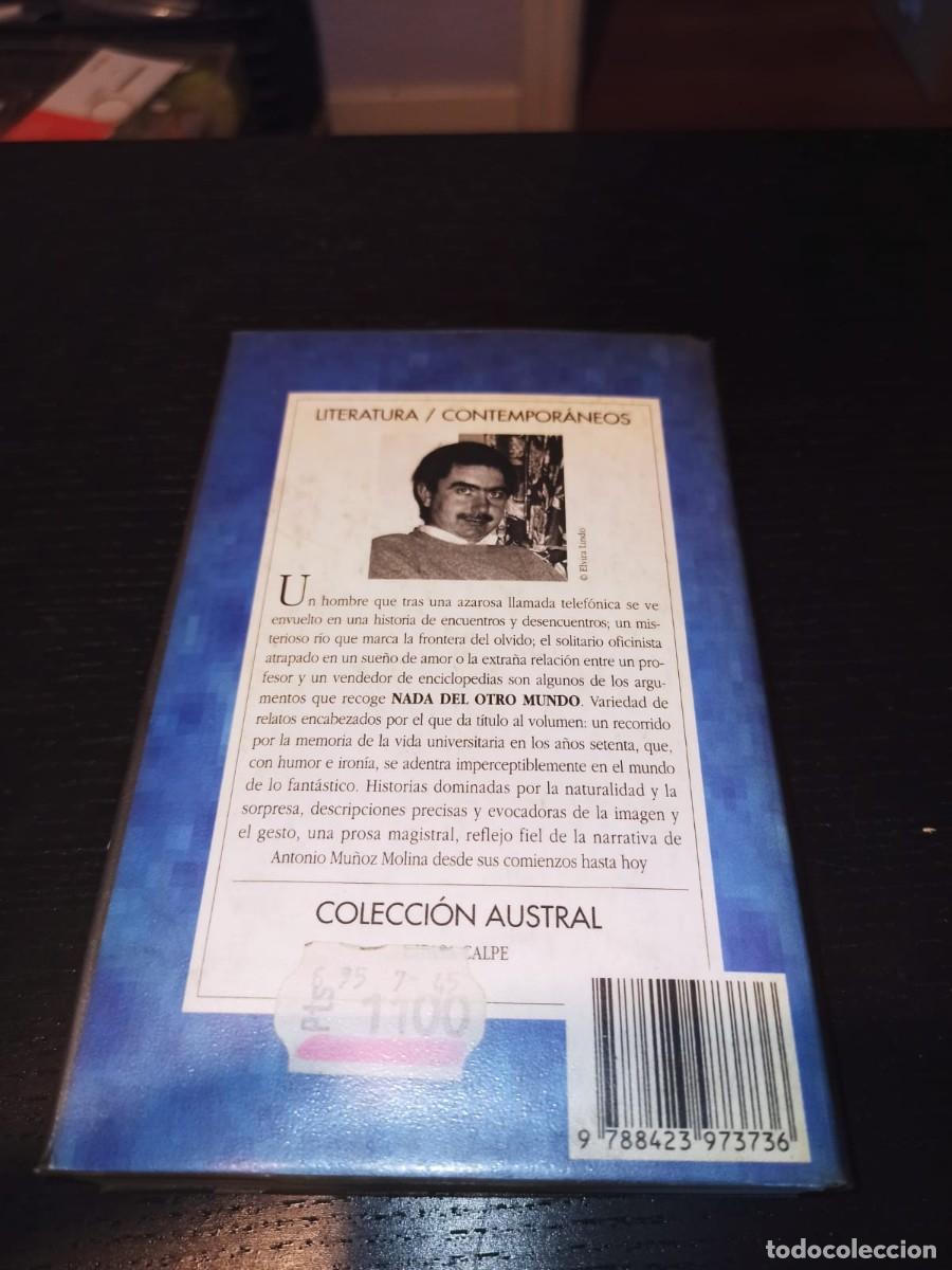 Libros de segunda mano: Libro Antonio Mu&ntilde;oz Molina - Foto 2