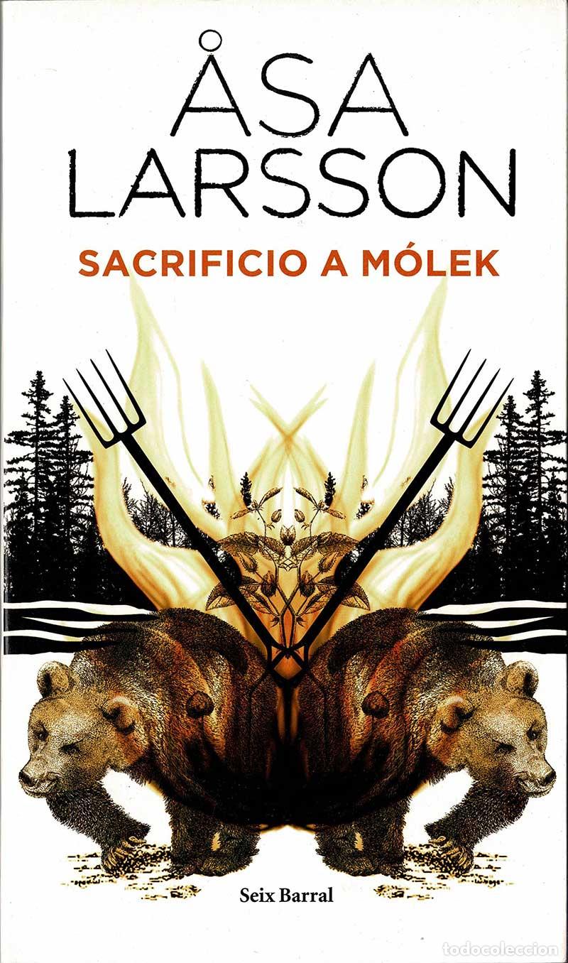 Libros de segunda mano: Sacrificio a M&oacute;lek - Asa Larsson - Foto 1