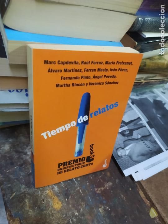 Libros de segunda mano: Tiempo de relatos. Marc Capdevila. L.30960 - Foto 2