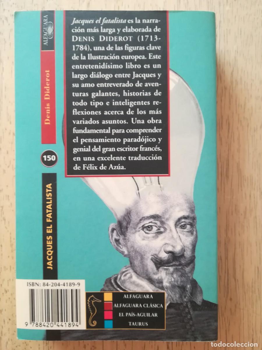 Libros de segunda mano: Jacques el fatalista. Denis Diderot - Foto 2