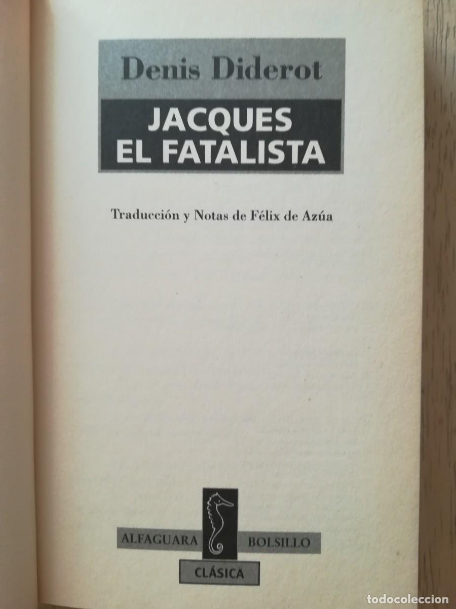 Libros de segunda mano: Jacques el fatalista. Denis Diderot - Foto 4
