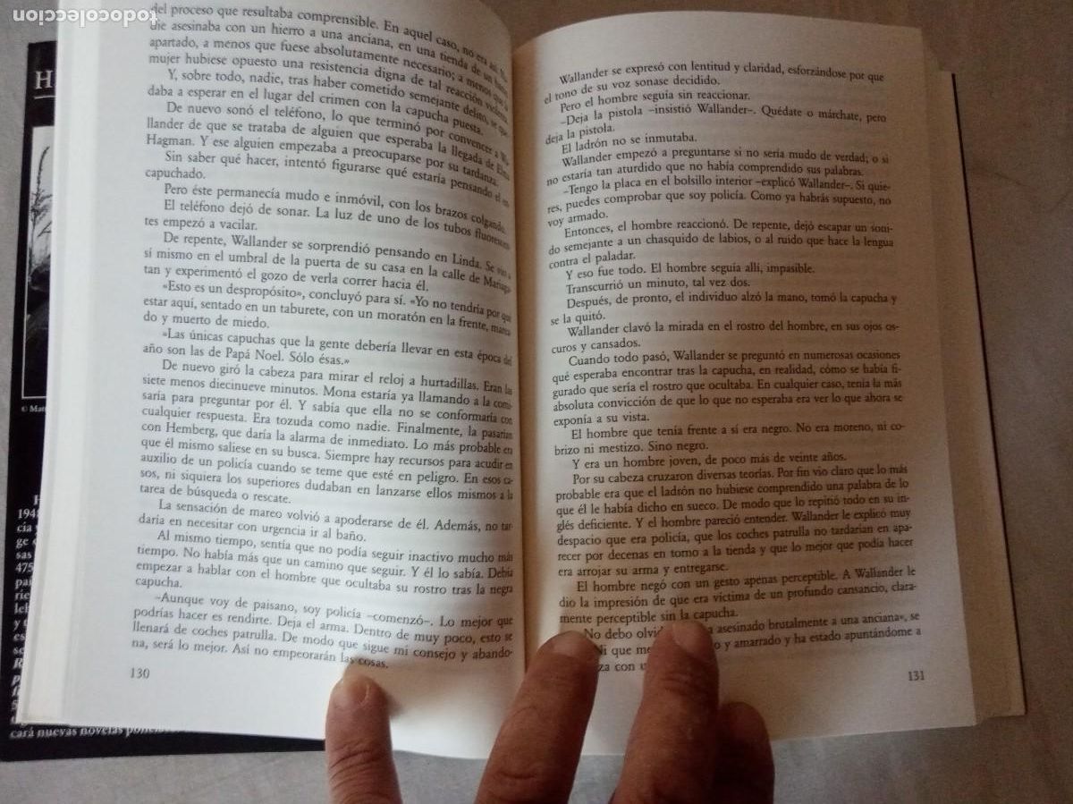 Libros de segunda mano: La pir&aacute;mide .- MANKELL, HENNING. - Foto 3